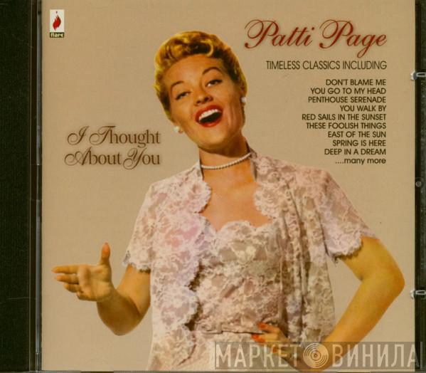 Patti Page - I Thought About You