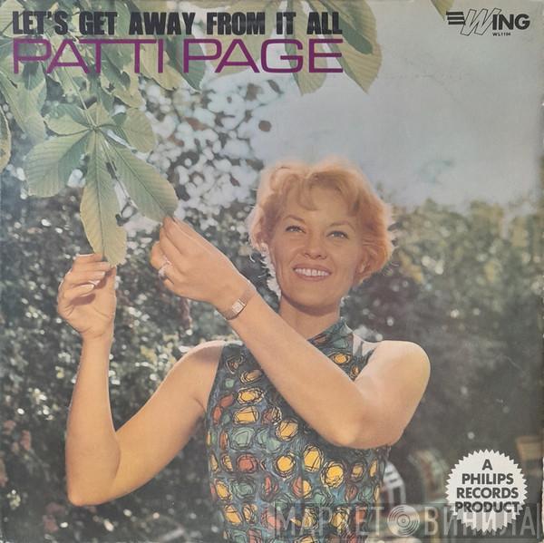 Patti Page - Let's Get Away From It All