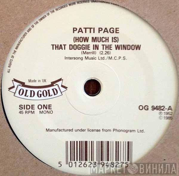 Patti Page - The Doggie In The Window / Tennessee Waltz