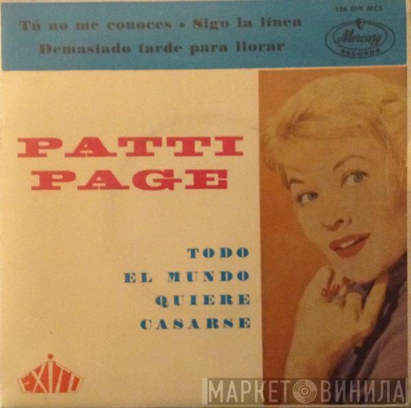 Patti Page - Todo El Mundo Quiere Casarse