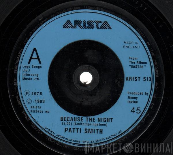  Patti Smith  - Because The Night