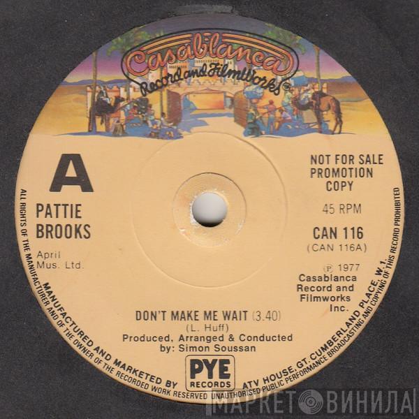 Pattie Brooks - Don't Make Me Wait