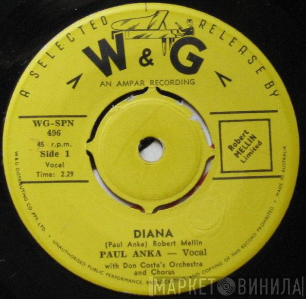  Paul Anka  - Diana / Don't Gamble With Love