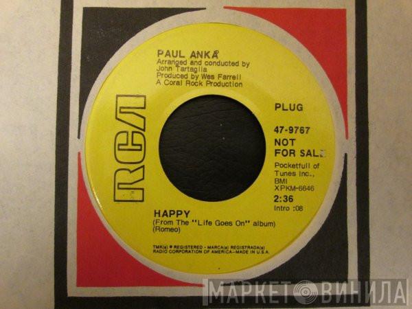  Paul Anka  - Happy / Can't Get You Out Of My Mind