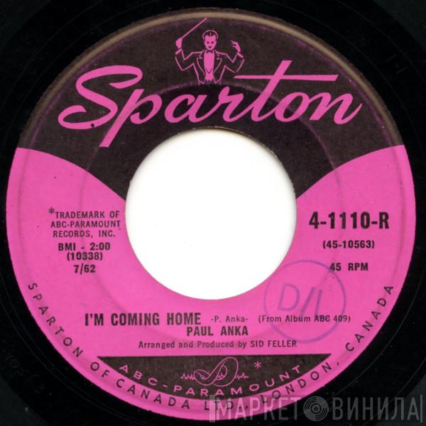 Paul Anka  - I'm Coming Home / Cry