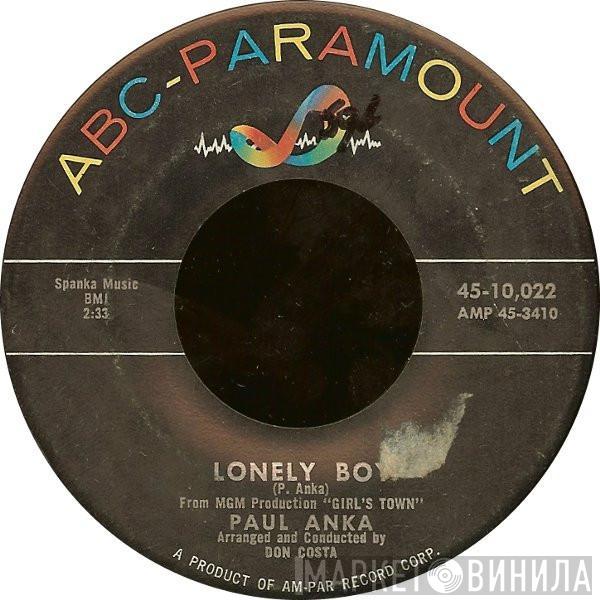  Paul Anka  - Lonely Boy / Your Love