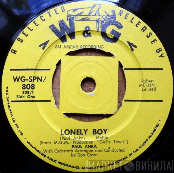  Paul Anka  - Lonely Boy / Your Love