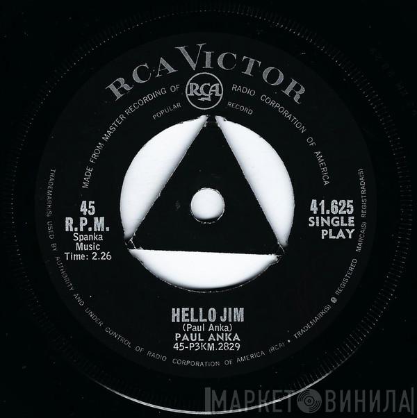  Paul Anka  - Hello Jim