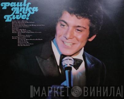  Paul Anka  - Paul Anka Live !