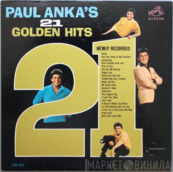  Paul Anka  - Paul Anka's 21 Golden Hits