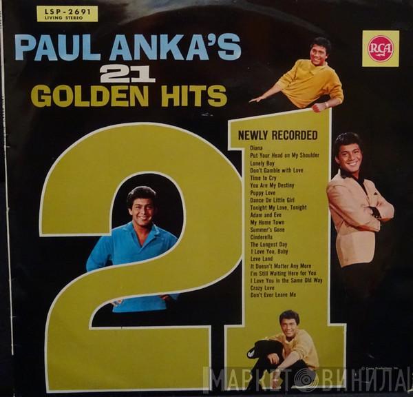  Paul Anka  - Paul Anka's 21 Golden Hits