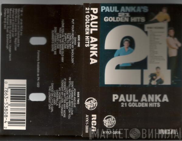  Paul Anka  - Paul Anka's 21 Golden Hits