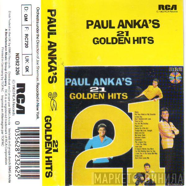  Paul Anka  - Paul Anka's 21 Golden Hits