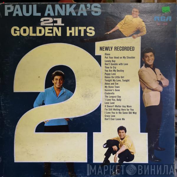  Paul Anka  - Paul Anka's 21 Golden Hits