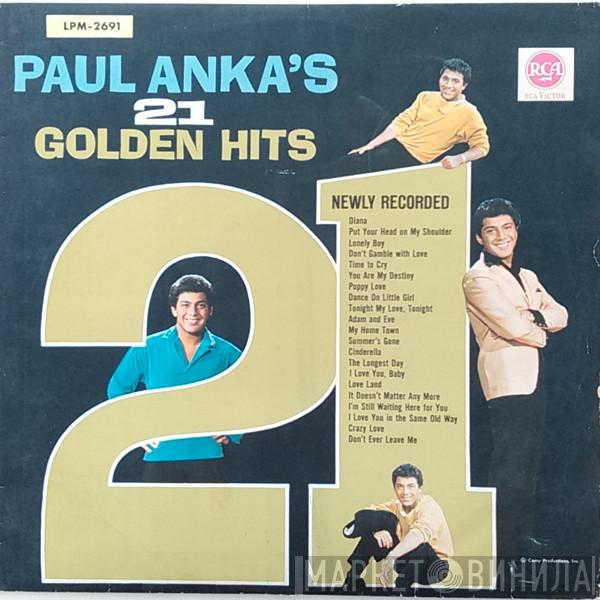  Paul Anka  - Paul Anka's 21 Golden Hits