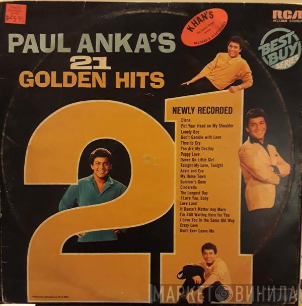  Paul Anka  - Paul Anka's 21 Golden Hits