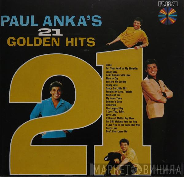  Paul Anka  - Paul Anka's 21 Golden Hits