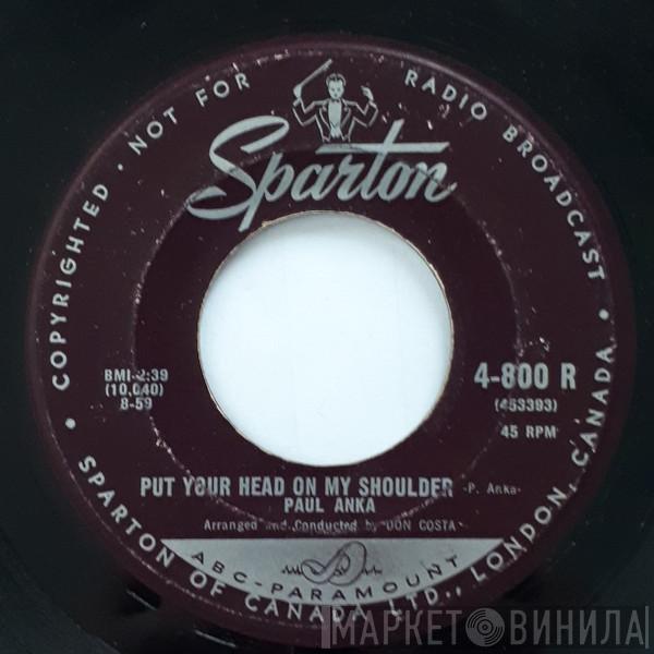  Paul Anka  - Put Your Head On My Shoulder