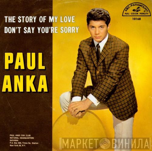  Paul Anka  - The Story Of My Love