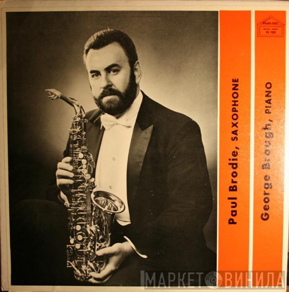 Paul Brodie, George Brough - Paul Brodie, Saxophone / George Brough, Piano