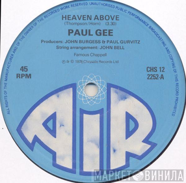 Paul Gee  - Heaven Above