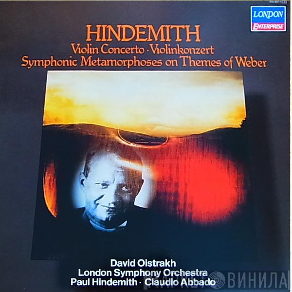 - Paul Hindemith - Claudio Abbado - David Oistrach  The London Symphony Orchestra  - Violin Concerto - Symphonic Metamorphoses On Themes Of Weber