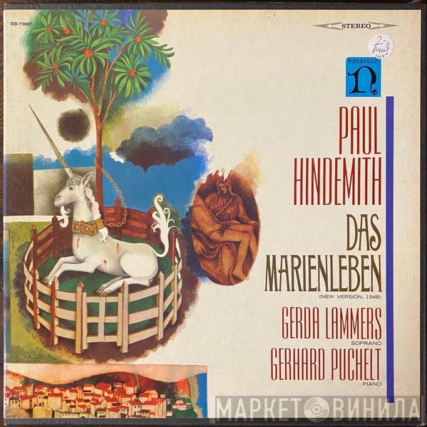 , Paul Hindemith , Gerda Lammers  Gerhard Puchelt  - Das Marienleben (New Version, 1948)