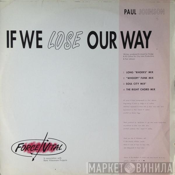 Paul Johnson  - If We Lose Our Way