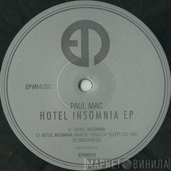 Paul Mac - Hotel Insomnia EP