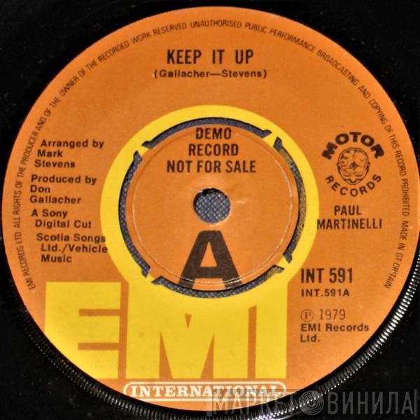 Paul Martinelli - Keep It Up