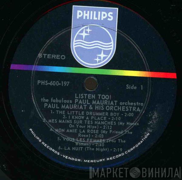  Paul Mauriat And His Orchestra  - Listen Too!: The Fabulous Paul Mauriat Orchestra
