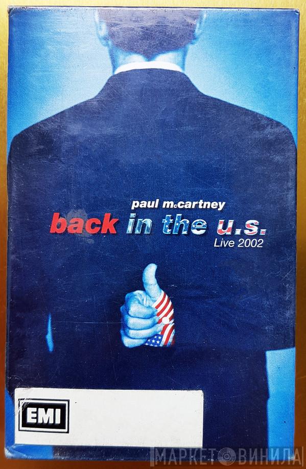  Paul McCartney  - Back In The U.S.