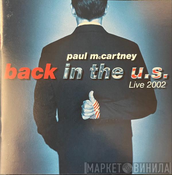  Paul McCartney  - Back In The U.S.
