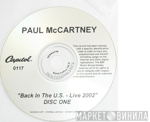  Paul McCartney  - Back In The U.S. - Live 2002