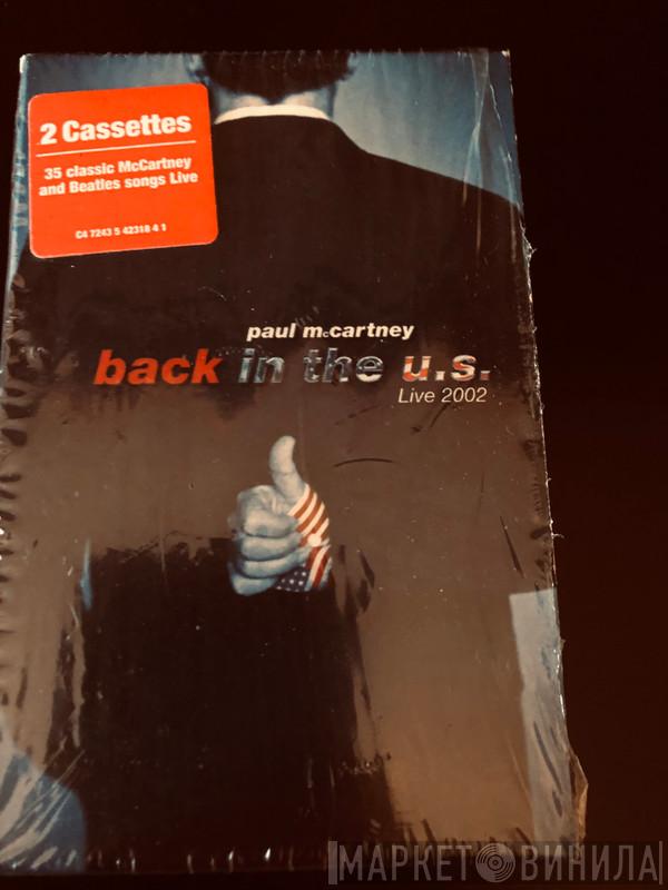  Paul McCartney  - Back In The U.S.