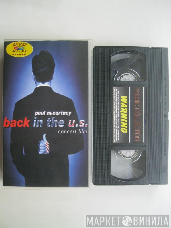  Paul McCartney  - Back In The U.S.