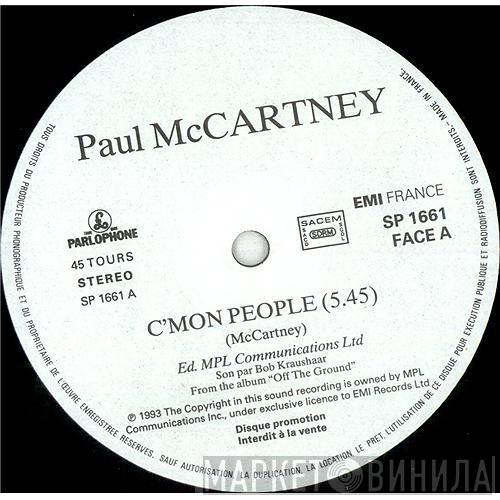  Paul McCartney  - C'Mon People