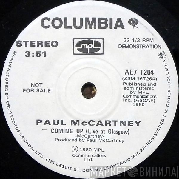 Paul McCartney - Coming Up (Live At Glasgow)