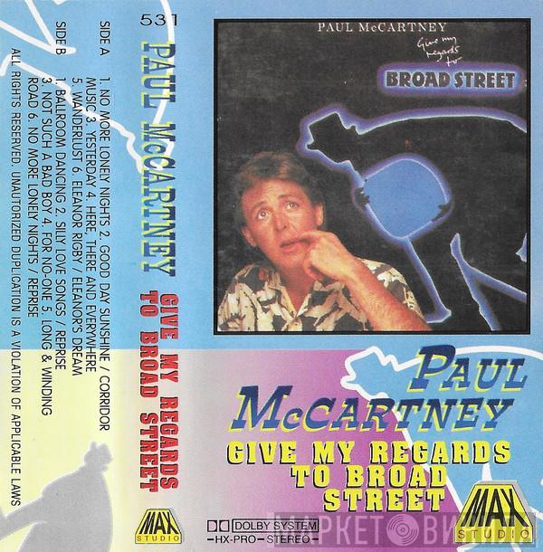  Paul McCartney  - Give My Regards To Broad Street