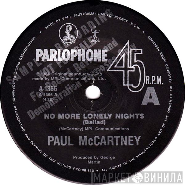  Paul McCartney  - No More Lonely Nights