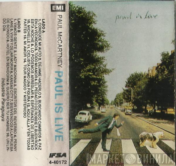  Paul McCartney  - Paul Is Live