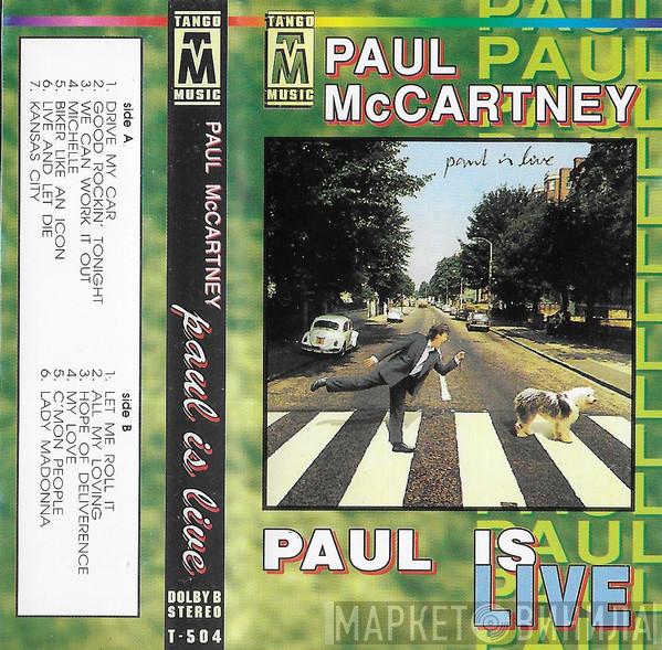  Paul McCartney  - Paul Is Live