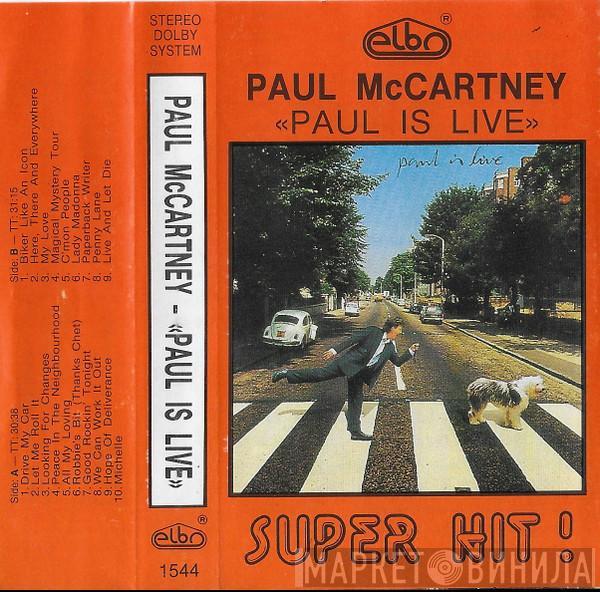  Paul McCartney  - Paul Is Live