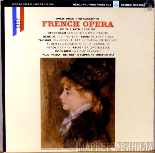, Paul Paray  Detroit Symphony Orchestra  - Overtures and Excerpts French Opera