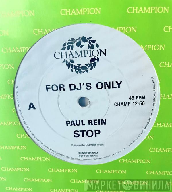 Paul Rein - Stop