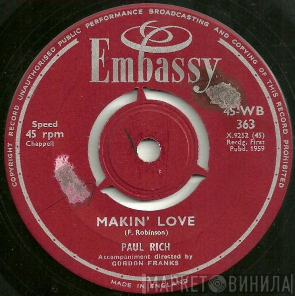 Paul Rich, Gordon Franks Sextet - Makin' Love / Red River Rock