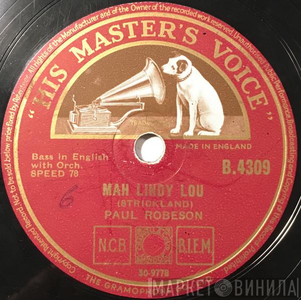 Paul Robeson - Mah Lindy Lou / Ma Curly-Headed Baby