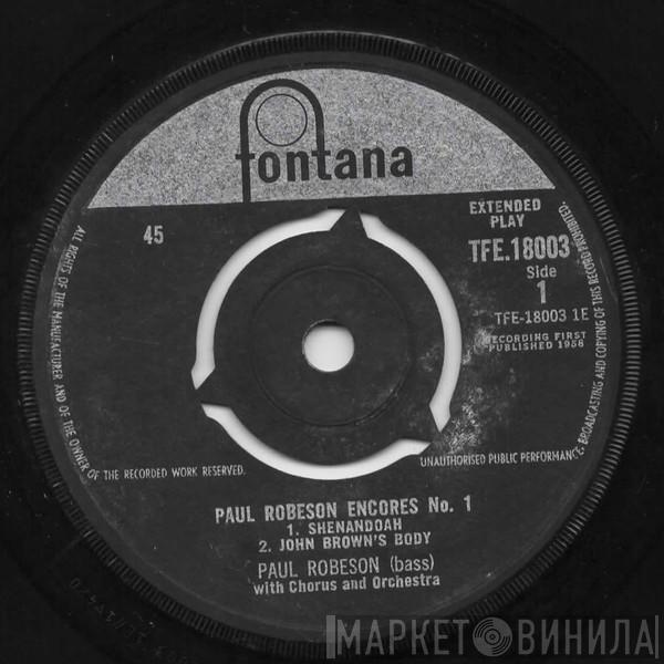 Paul Robeson - Paul Robeson Encores No. 1