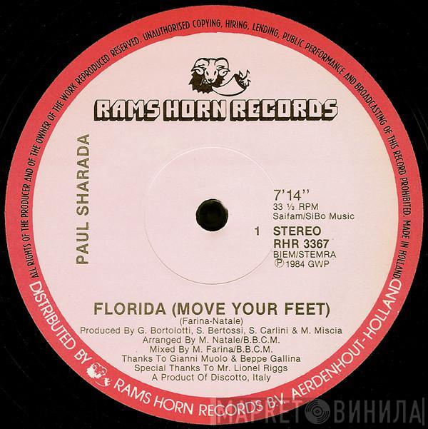 Paul Sharada - Florida (Move Your Feet)