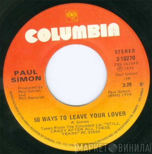  Paul Simon  - 50 Ways To Leave Your Lover